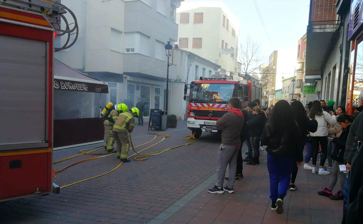 El local se encuentra en la zona peatonald de Antonio Concha 