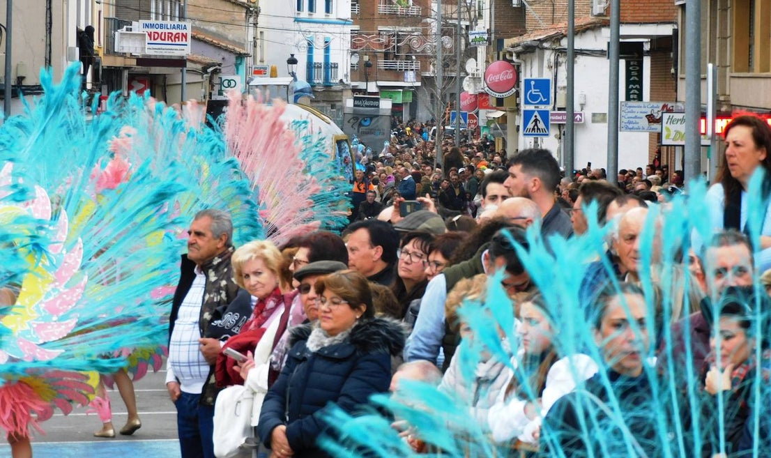 Fotos: Carrozas y comparsas