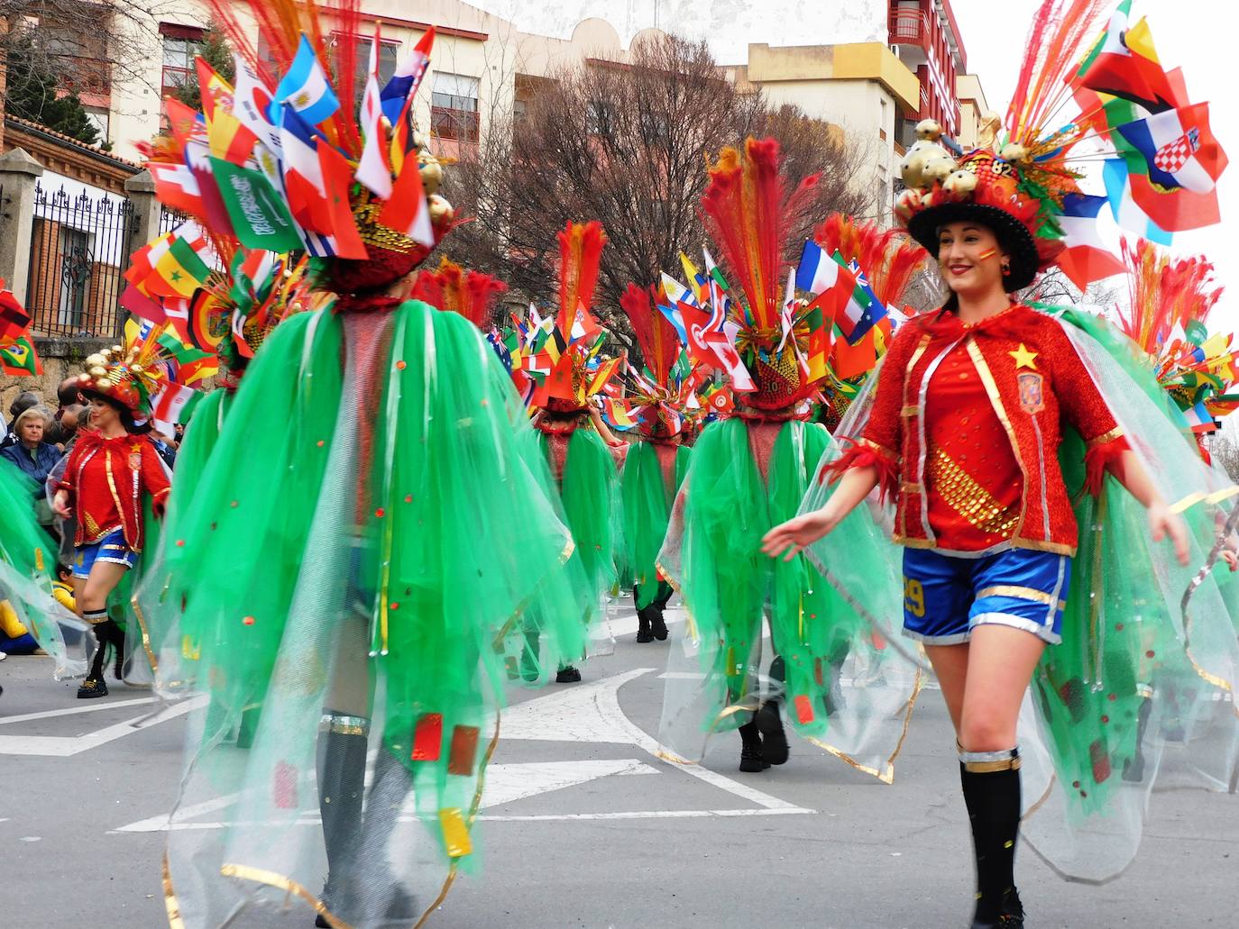 Fotos: Carrozas y comparsas