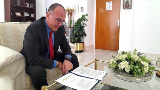 Enrique Hueso, único candidato a presidir la junta local del PP