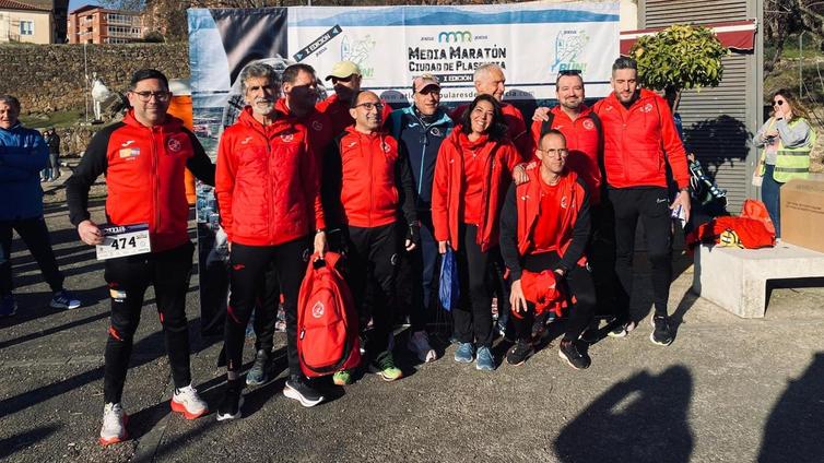 Amplia presencia del CD Navalmaratón en el X Medio Maratón de Plasencia