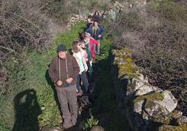 Participantes en la ruta