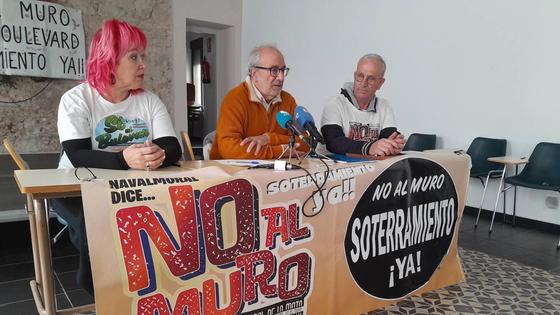 No al Muro exige más «respeto, control y sanciones» a la empresa que ejecuta las obras del tren