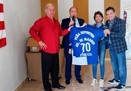 Celebración de la peña decana de Extremadura, fundada en 1954