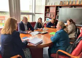 Reunión en Mérida con responsables de la Junta de Extremadura