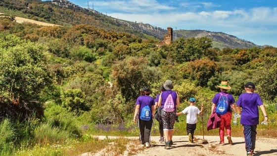 La Ruta Violeta une Higuera de Albalat con Casas de Miravete