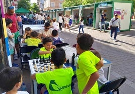 Ajedrez en la anterior edición de la feria más saludable