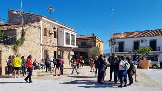 Belvís de Monroy celebró el domingo la Ruta Los Frailes