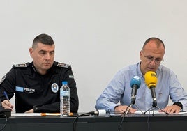 Pedro Blázquez y Enrique Hueso en La Inmaculada