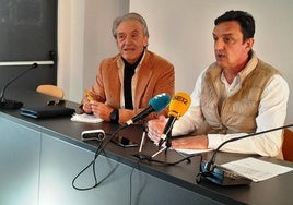 Roberto García y Agustín Carreño en La Inmaculada