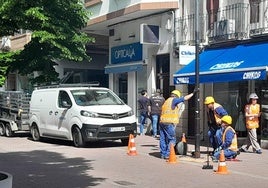 Retirada de los anteriores farolas