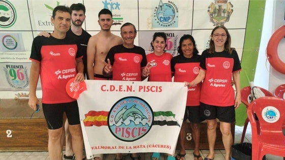 Piscis suma 13 medallas en el IX Campeonato de Extremadura Open Máster