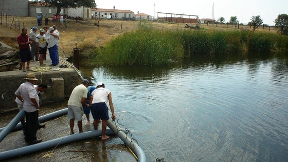 La comunidad de la Presa de Las Fraguas almacenará agua en invierno para poder regar en verano con normalidad