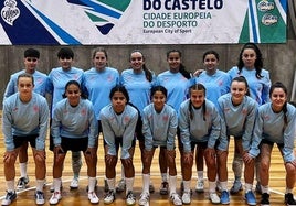 Marina Sierra debuta con gol con la selección española sub-15 de fútbol-sala