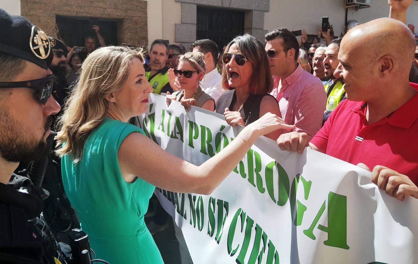 Primera piedra del futuro industrial de Extremadura