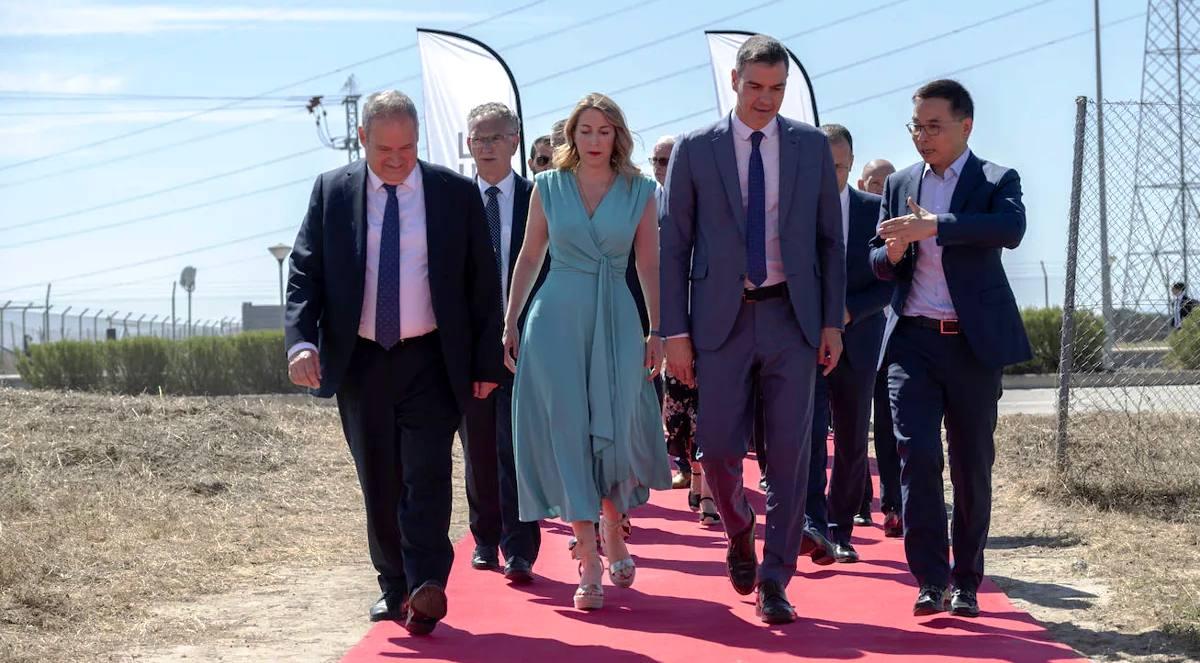 Primera piedra del futuro industrial de Extremadura