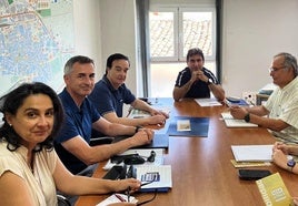 Reunión de trabajo con técnicos municipales