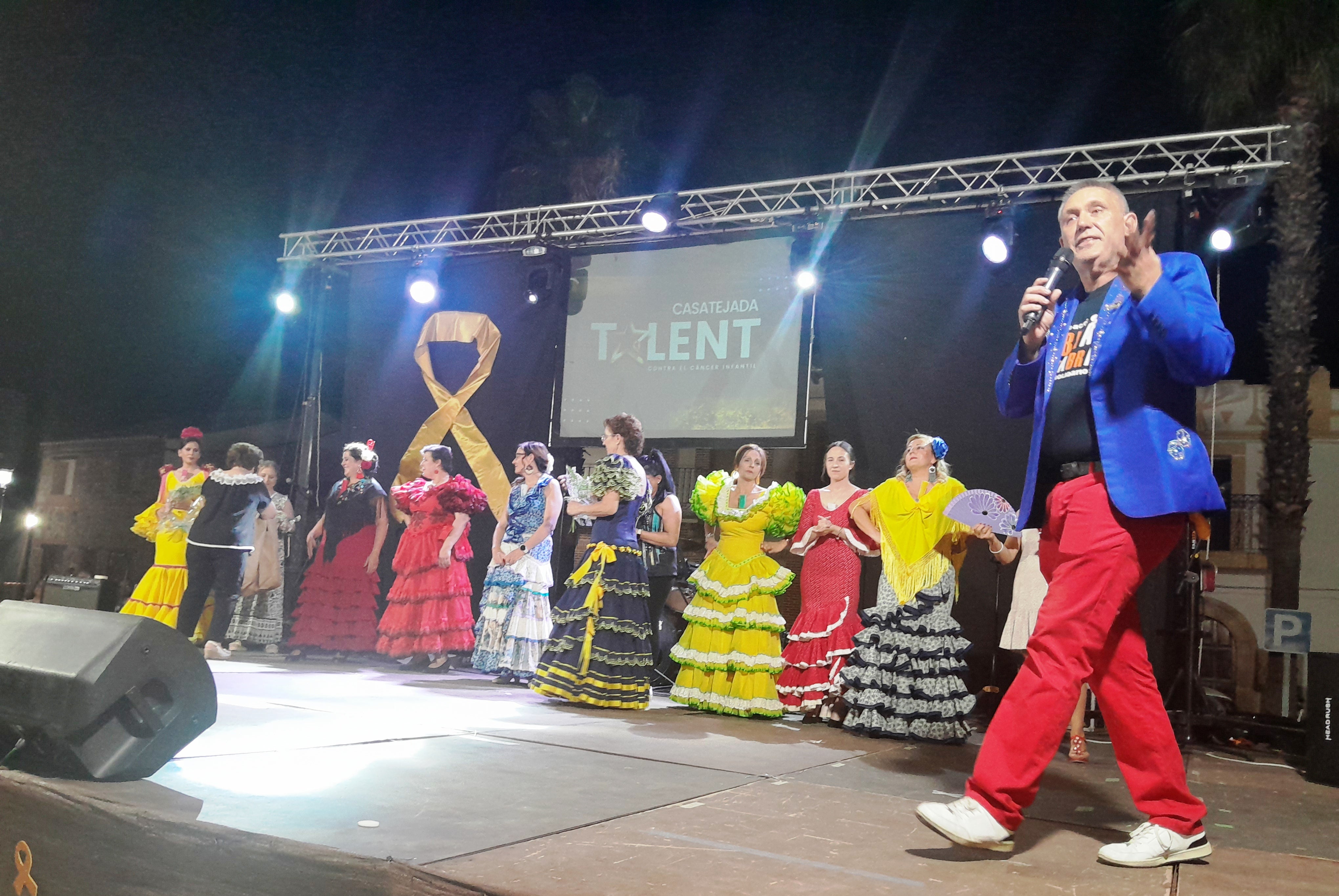 La madre de Olga agradeció el gesto una a una a las componentes del grupo