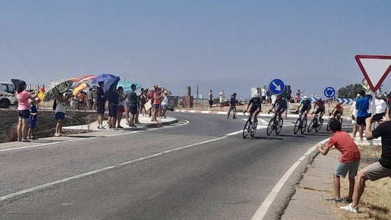 Paso fugaz de la Vuelta Ciclista a España por el Arañuelo