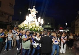 La imagen de la virgen volverá a salir a la calle el viernes