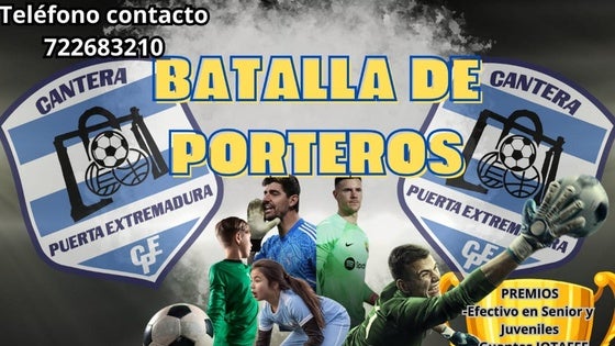 El campo municipal de deportes acogerá el sábado una 'batalla de porteros'
