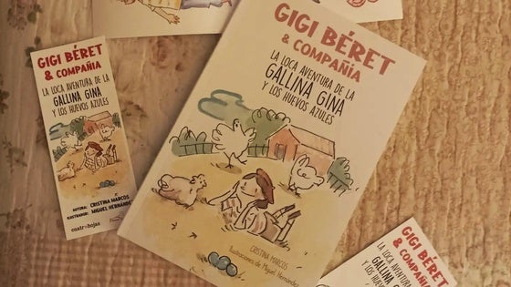 Gigi Béret vive su última aventura con una gallina chilena en una granja de Navalmoral