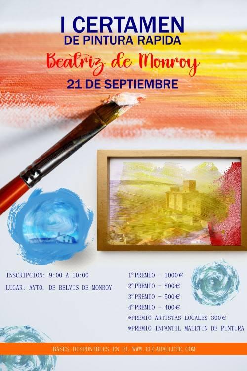 Gran nivel en el I Certamen de Pintura Rápida de Belvís de Monroy