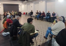 Tertulia habitual de Areté en La Inmaculada