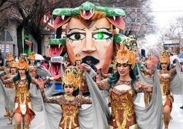 Desfile de carrozas y comparsas del Carnaval 2024