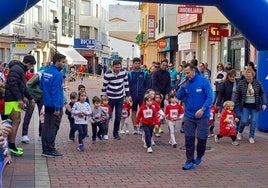 Los más pequeños en la anterior Carrera Popular contra la Droga