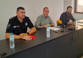 Pedro Blázquez, Enrique Hueso y Jorge Martín en La Inmaculada