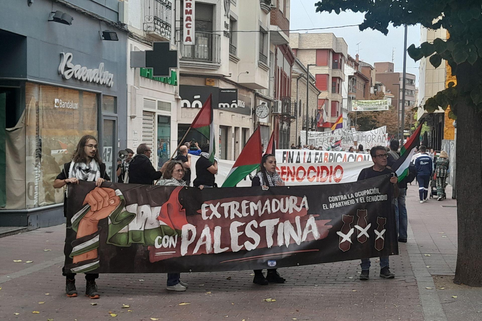 Extremadura con Palestina se moviliza en Navalmoral