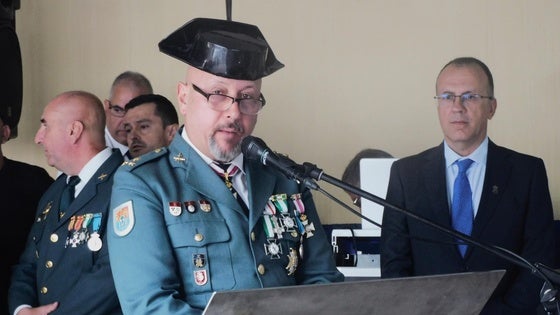 La Guardia Civil festeja a su patrona, la virgen del Pilar, con la sociedad morala