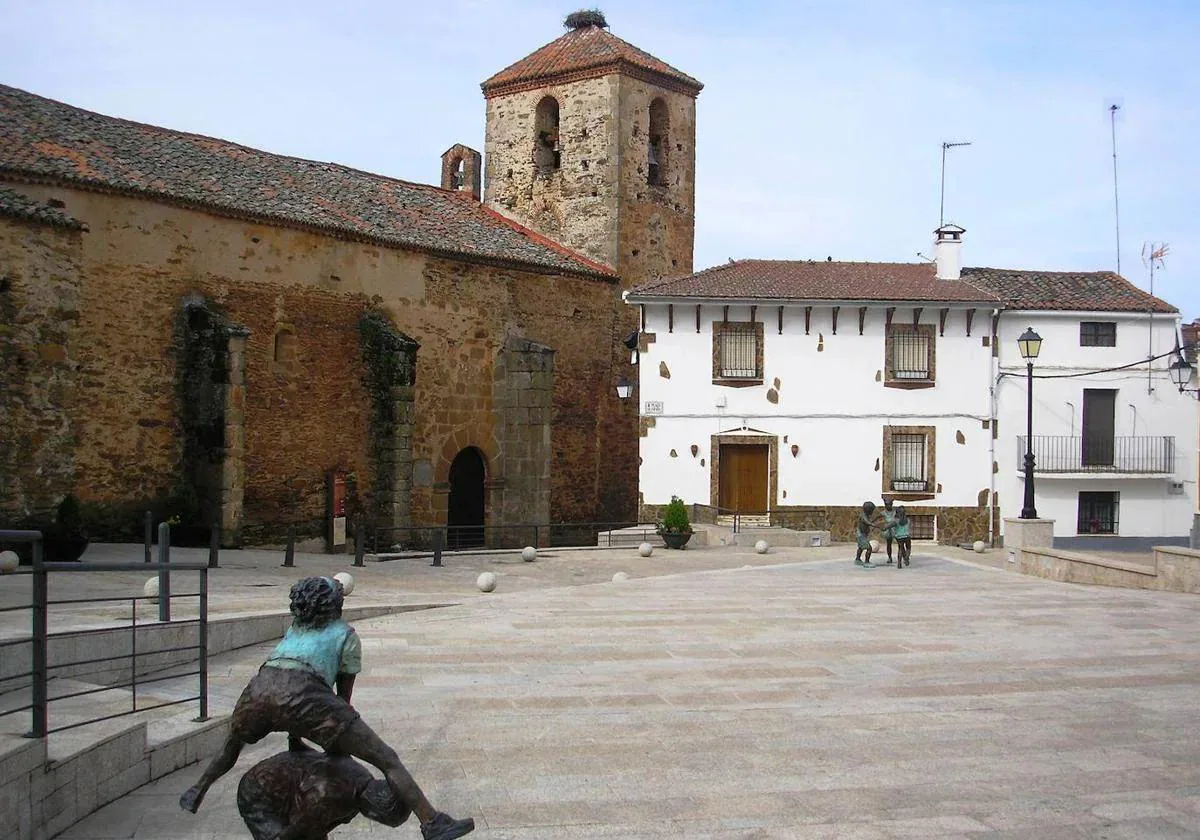 Iglesia de Santa Catalina, en Romangordo