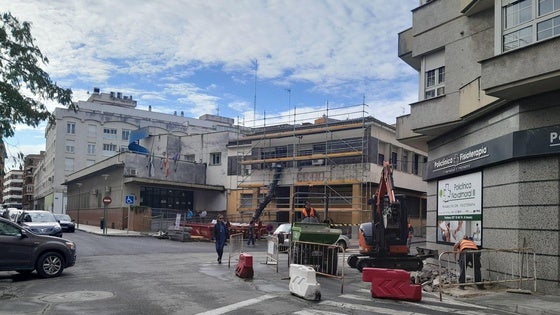 Las obras se acumulan en torno a Pablo Luengo y la avenida de la Constitución
