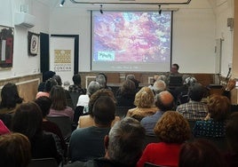 Antonio González Cordero el viernes en la Fundación Concha