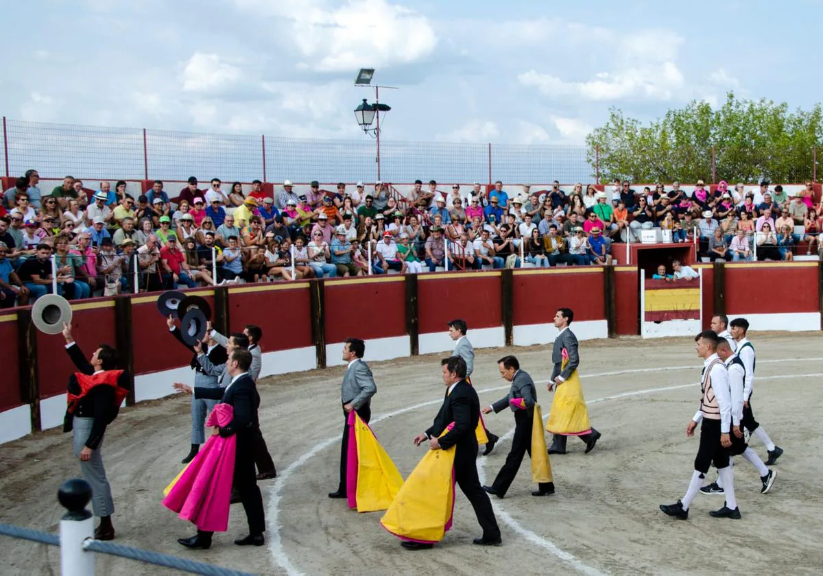 Festival taurino celebrado en septiembre en Casatejada