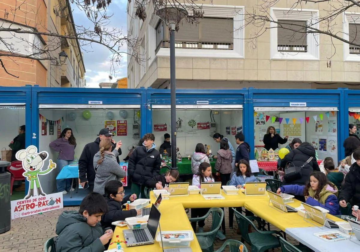 Papá Noel cierra la primera parte del programa navideño