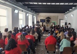 Acto de la Cámara de Comercio celebrado en La Inmaculada