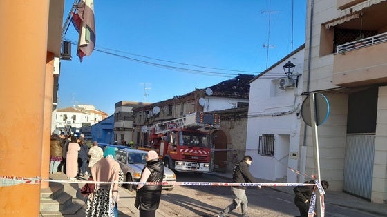 Una de las familias afectadas por el incendio ya ha sido realojada
