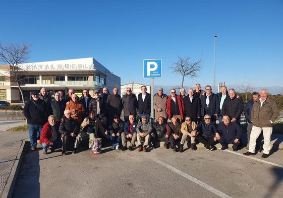 Participantes en el reencuentro de los quintos