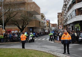 Todo preparado para el inicio del desfile