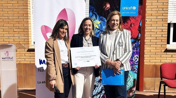 El colegio Maristas, Centro Referente de Unicef en Derechos de la infancia