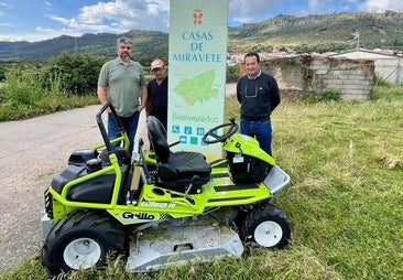 Casas de Miravete se dota de un nuevo equipo para prevenir los incendios forestales