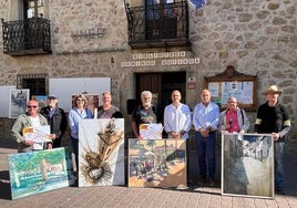 Entrega de premios del anterior certamen de pintura rápida