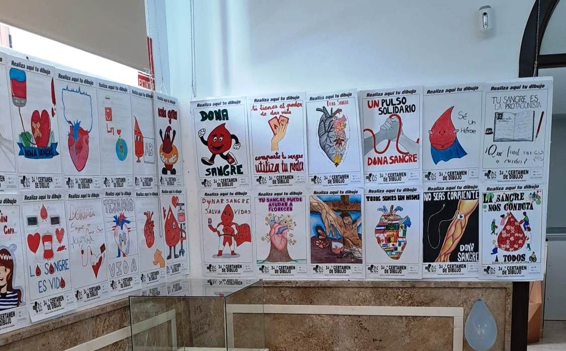 Dibujos expuestos en la Fundación Concha