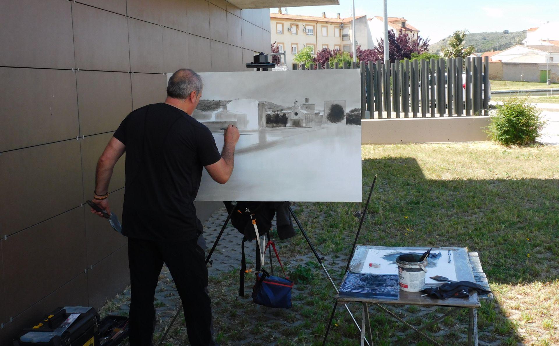 El Premio de Pintura Rápida &#039;Juan Núñez&#039; eleva el nivel