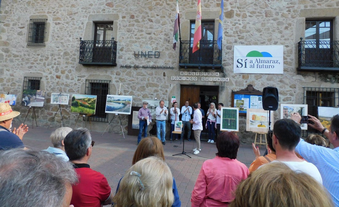 El Premio de Pintura Rápida 'Juan Núñez' eleva el nivel