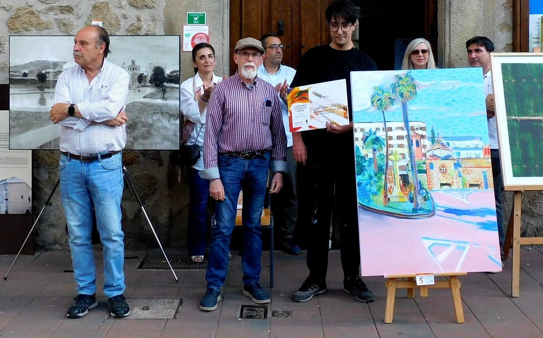 El Premio de Pintura Rápida 'Juan Núñez' eleva el nivel
