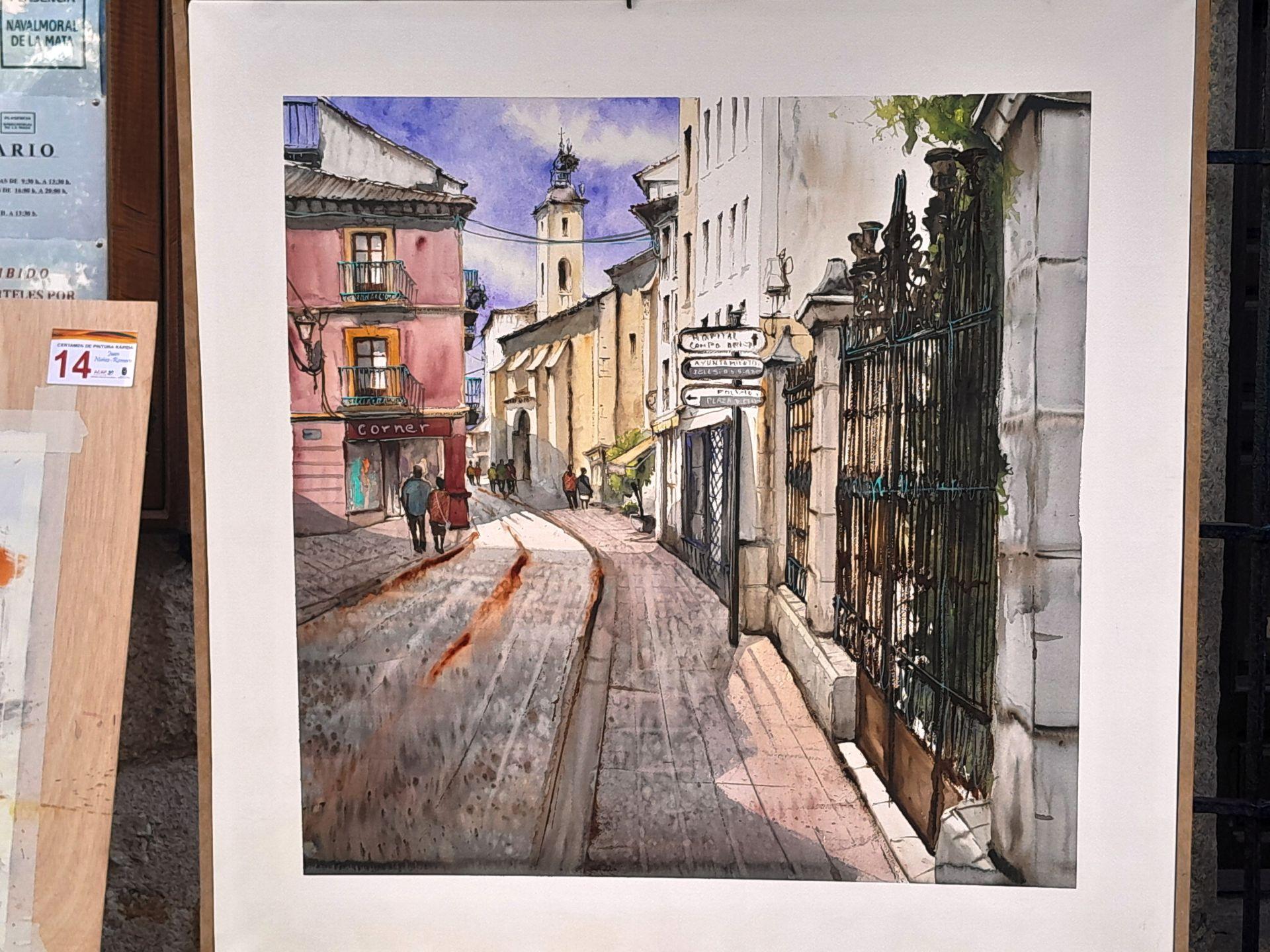 El Premio de Pintura Rápida &#039;Juan Núñez&#039; eleva el nivel